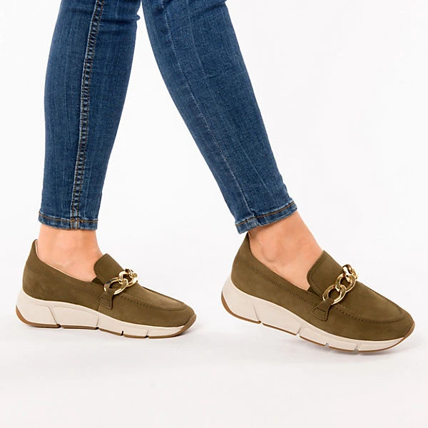 Gabor Slip-On-Sneaker - Olive 4 Gabor Slip-On-Sneaker - Olive – Bild 2