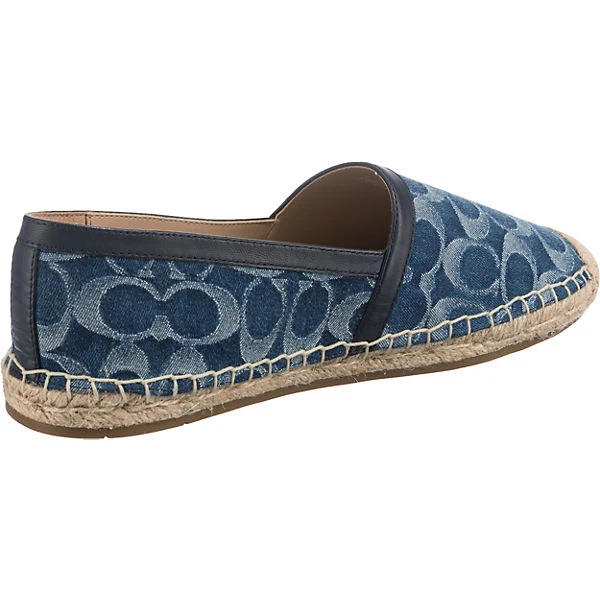 Coach Collins Denim Espadrille Espadrilles - Blau 7 Coach Collins Denim Espadrille Espadrilles - Blau – Bild 5