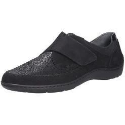 WALDLÄUFER Waldläufer Damen Comfort Slipper Komfort-Slipper - Schwarz