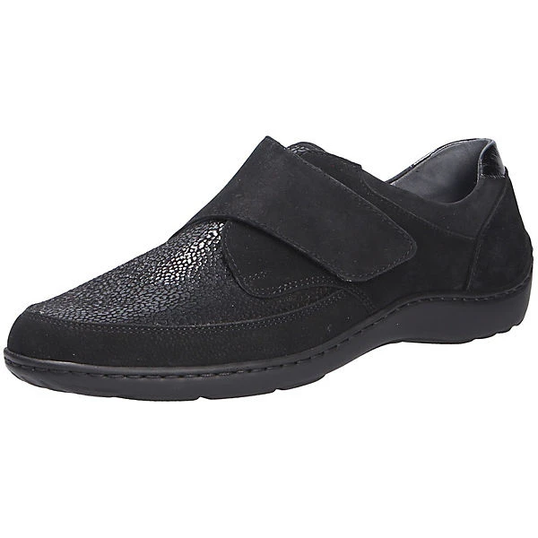 WALDLÄUFER Waldläufer Damen Comfort Slipper Komfort-Slipper - Schwarz 3 WALDLÄUFER Waldläufer Damen Comfort Slipper Komfort-Slipper - Schwarz
