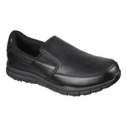 Skechers Nampa Groton Sportliche Slipper - Schwarz