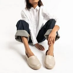 Alternative view of Ambellis Holiday Espadrilles - Champagner