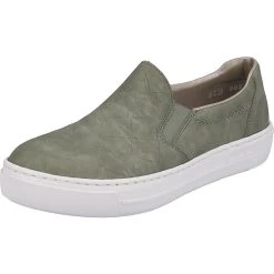 Rieker Sportliche Slipper - Mint