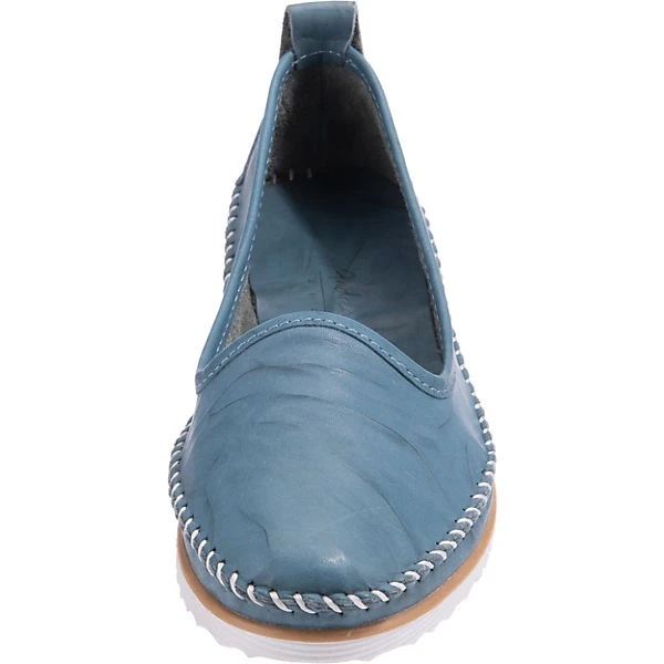 Andrea Conti Sportliche Slipper - Blau 6 Andrea Conti Sportliche Slipper - Blau – Bild 4