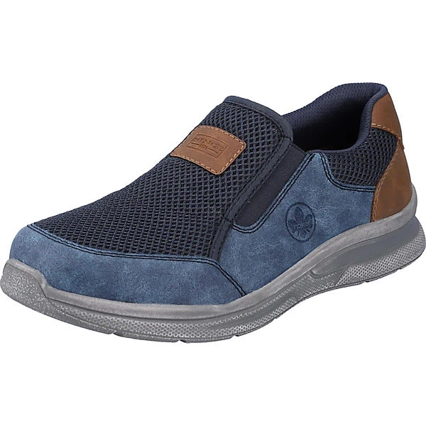 Rieker Sportliche Slipper - Blau 3 Rieker Sportliche Slipper - Blau