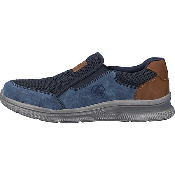 Rieker Sportliche Slipper - Blau 5 Rieker Sportliche Slipper - Blau – Bild 3