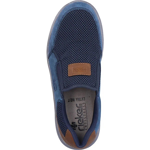 Rieker Sportliche Slipper - Blau 9 Rieker Sportliche Slipper - Blau – Bild 7