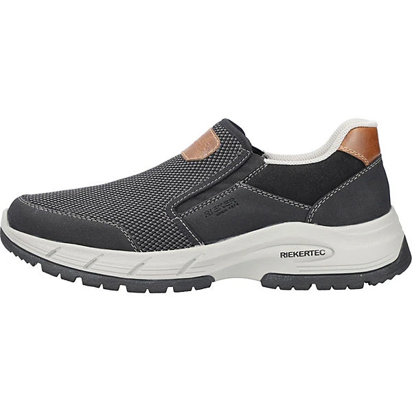 Rieker Sportliche Slipper - Schwarz 5 Rieker Sportliche Slipper - Schwarz – Bild 3