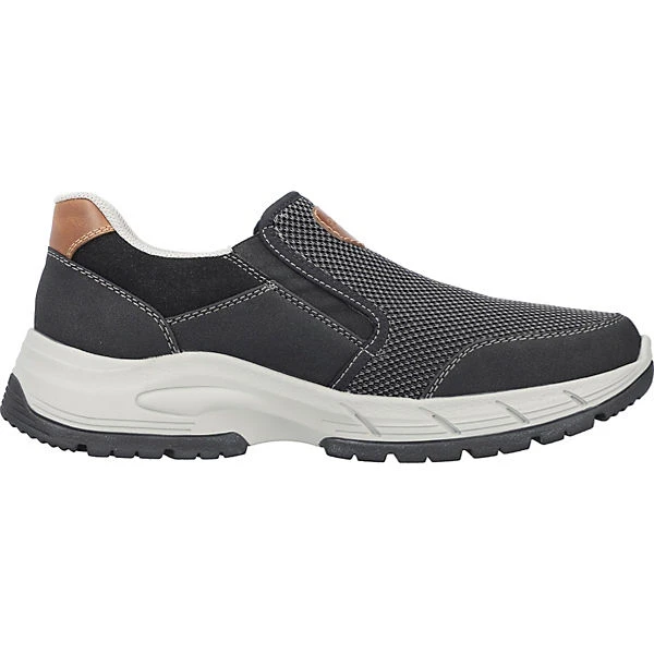Rieker Sportliche Slipper - Schwarz 7 Rieker Sportliche Slipper - Schwarz – Bild 5