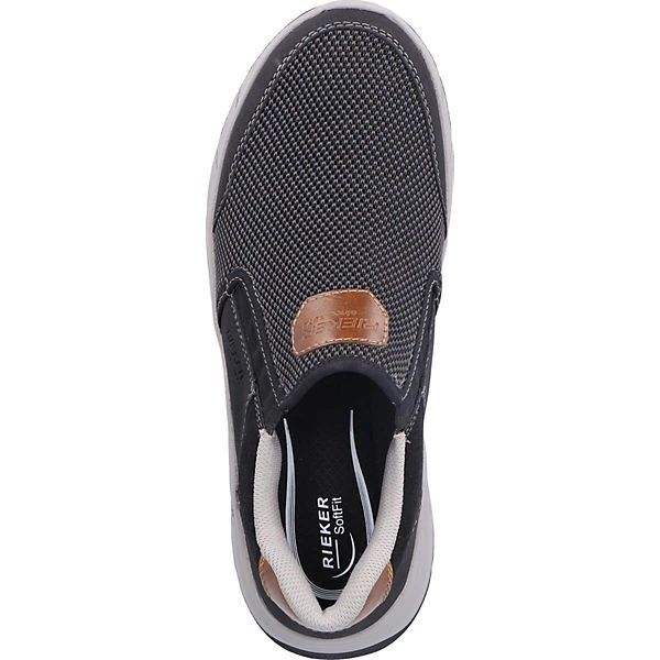 Rieker Sportliche Slipper - Schwarz 9 Rieker Sportliche Slipper - Schwarz – Bild 7