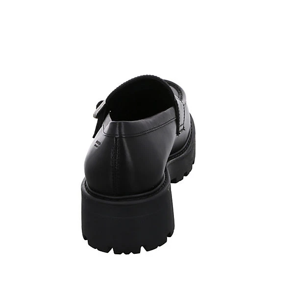 Vagabond Damen Slipper Schuhe Cosmo 2.0 Loafer Freizeit Elegant Slip-Ons Glattleder Uni Klassische Slipper - Schwarz 6 Vagabond Damen Slipper Schuhe Cosmo 2.0 Loafer Freizeit Elegant Slip-Ons Glattleder Uni Klassische Slipper - Schwarz – Bild 4