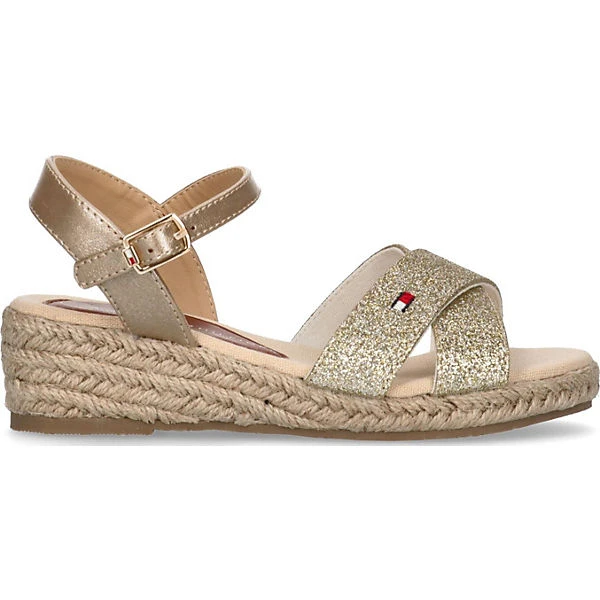 Tommy Hilfiger Espadrilles Für Mädchen - Gold 4 Tommy Hilfiger Espadrilles Für Mädchen - Gold – Bild 2