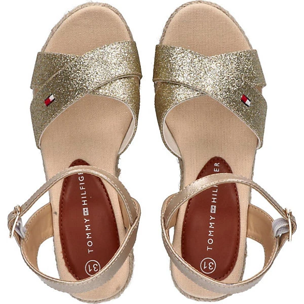 Tommy Hilfiger Espadrilles Für Mädchen - Gold 5 Tommy Hilfiger Espadrilles Für Mädchen - Gold – Bild 3