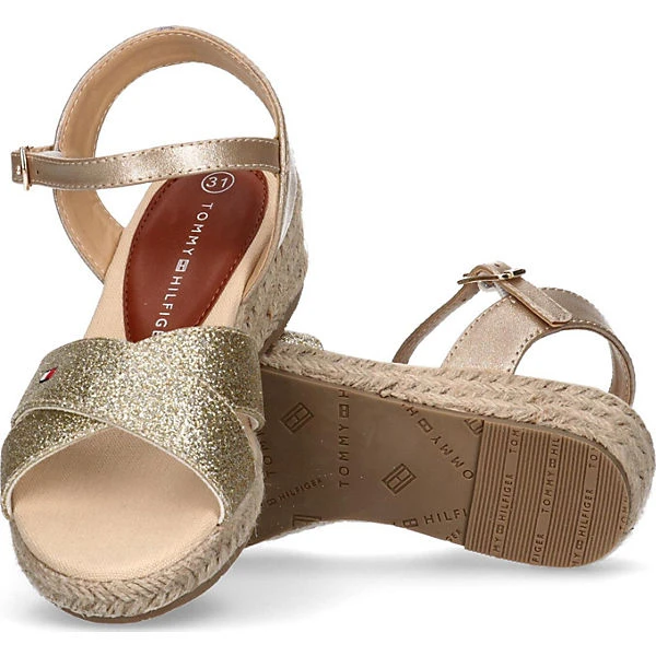 Tommy Hilfiger Espadrilles Für Mädchen - Gold 6 Tommy Hilfiger Espadrilles Für Mädchen - Gold – Bild 4