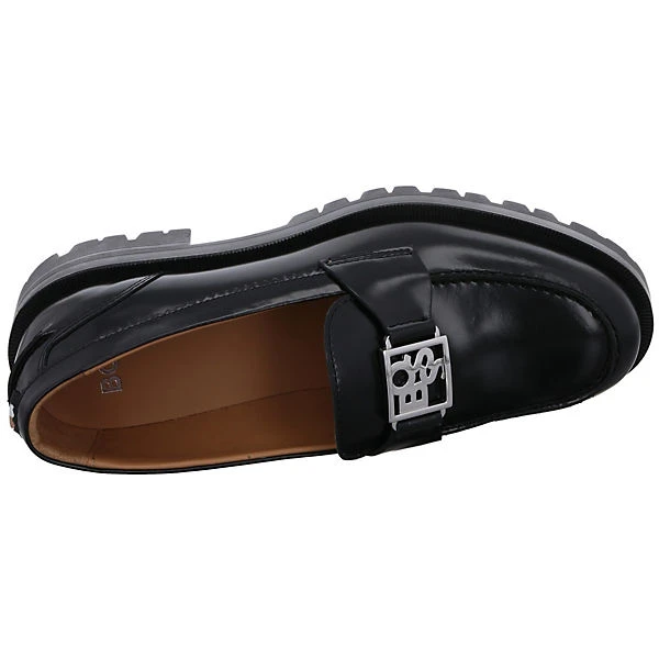 Boss Damen Slipper Schuhe Helen Slipper Freizeit Elegant Slip-Ons Glattleder Uni Klassische Slipper - Schwarz 10 Boss Damen Slipper Schuhe Helen Slipper Freizeit Elegant Slip-Ons Glattleder Uni Klassische Slipper - Schwarz – Bild 8