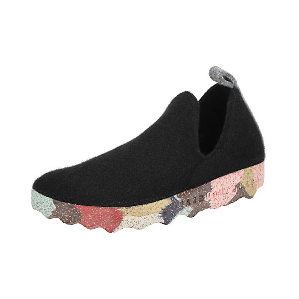 Asportuguesas Damenschuhe CITY L Komfort-Slipper - Schwarz 3 Asportuguesas Damenschuhe CITY L Komfort-Slipper - Schwarz