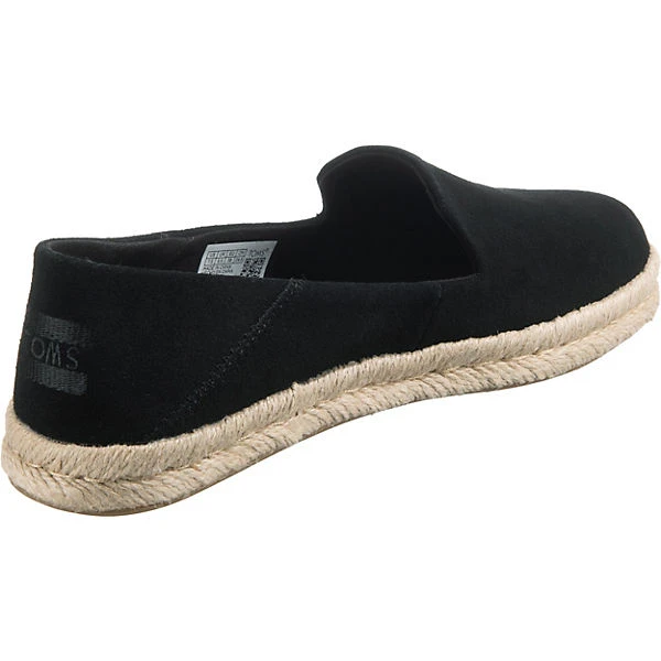 Toms Santiago Espadrilles - Schwarz 6 Toms Santiago Espadrilles - Schwarz – Bild 4