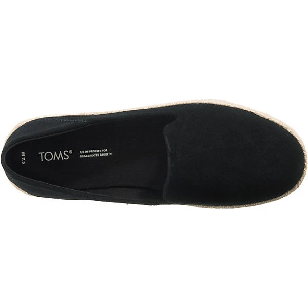 Toms Santiago Espadrilles - Schwarz 7 Toms Santiago Espadrilles - Schwarz – Bild 5