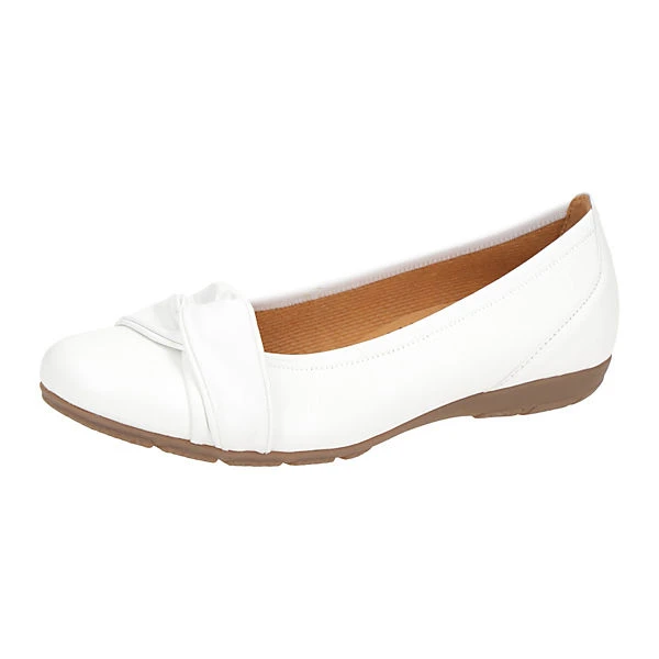 Gabor Damenschuhe 24.165 Sportliche Slipper - Weiß 3 Gabor Damenschuhe 24.165 Sportliche Slipper - Weiß