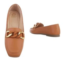 Ital-Design Slipper , Blockabsatz, Kette -Ara-Shop 29125852 03