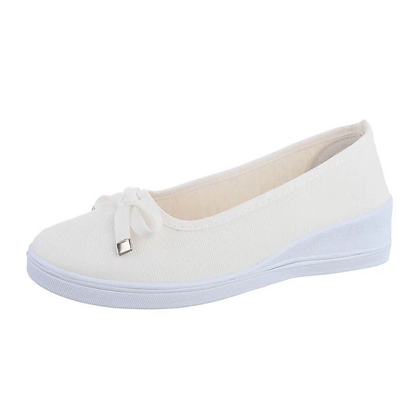 Ital-Design Slipper , Keilabsatz/Wedge, Schleife 3 Ital-Design Slipper , Keilabsatz/Wedge, Schleife