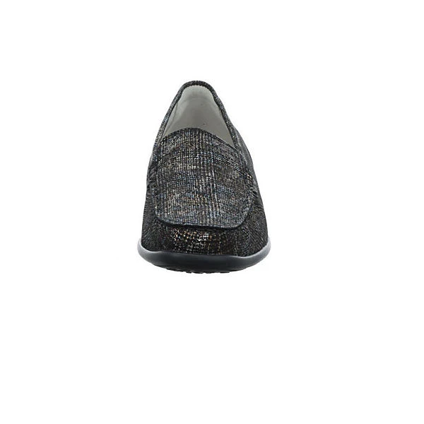 WALDLÄUFER Slipper Harriet Klassische Slipper - Schwarz 7 WALDLÄUFER Slipper Harriet Klassische Slipper - Schwarz – Bild 5
