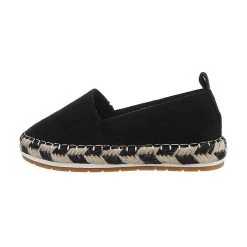 Ital-Design Slipper , Flach, Geflochten