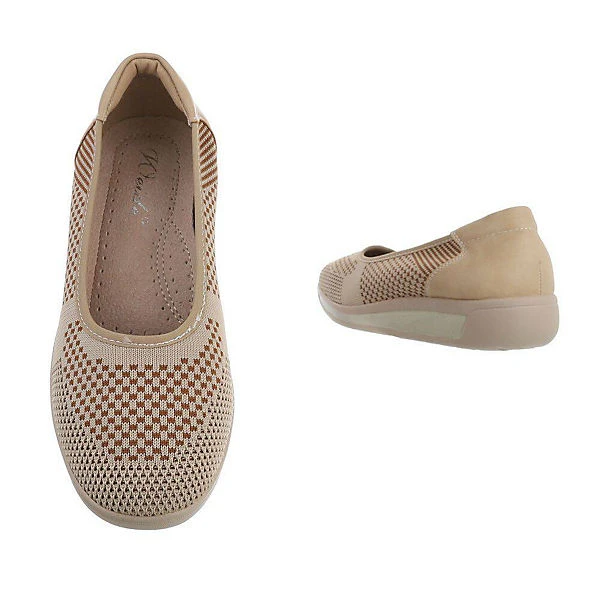 Ital-Design Slipper , Flach, Perforiert 5 Ital-Design Slipper , Flach, Perforiert – Bild 3