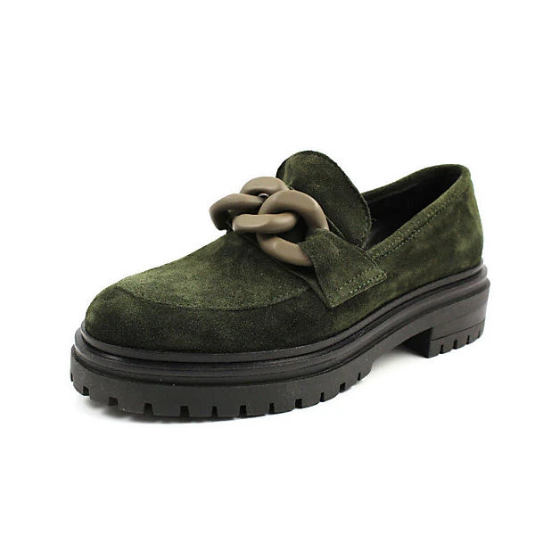Gianluca Pisati Slipper GARDENIA FANGO Klassische Slipper - Grün 3 Gianluca Pisati Slipper GARDENIA FANGO Klassische Slipper - Grün