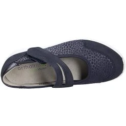 WALDLÄUFER Waldläufer Damen Comfort Slipper Komfort-Slipper - Blau 18 WALDLÄUFER Waldläufer Damen Comfort Slipper Komfort-Slipper - Blau -Ara-Shop 29314992 08