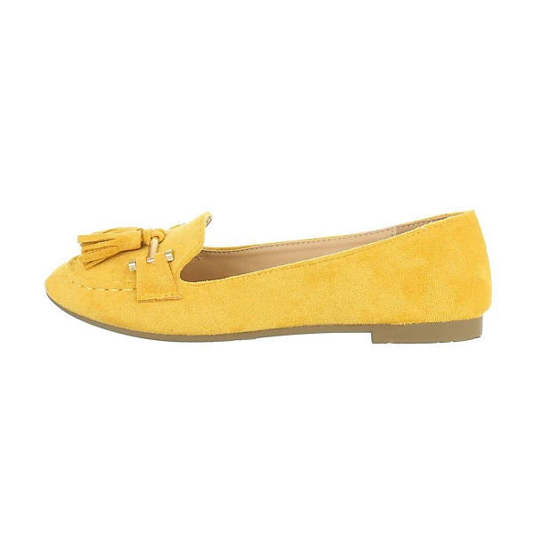 Ital-Design Slipper , Blockabsatz, Bommeln 3 Ital-Design Slipper , Blockabsatz, Bommeln