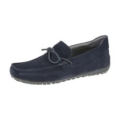 Geox Herrenschuhe SNAKE MOC Komfort-Slipper - Blau