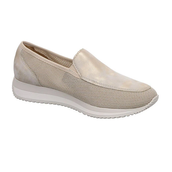 Remonte Damen Slipper Schuhe Slipper Freizeit Elegant Slip-Ons Leder-/Textilkombination Uni Klassische Slipper - Beige 8 Remonte Damen Slipper Schuhe Slipper Freizeit Elegant Slip-Ons Leder-/Textilkombination Uni Klassische Slipper - Beige – Bild 6