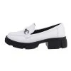 Ital-Design Slipper , Blockabsatz, - Weiß-kombi -Ara-Shop 29756736 01