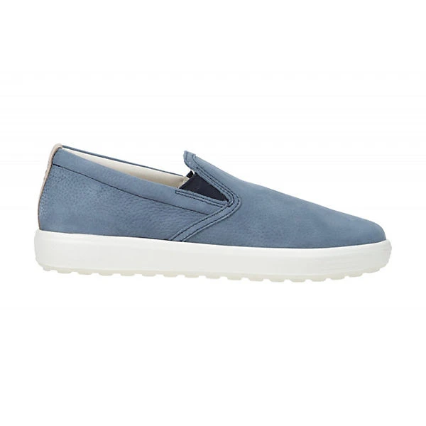 ECCO Damenschuhe SOFT 7 LADIES Sportliche Slipper - Blau 6 ECCO Damenschuhe SOFT 7 LADIES Sportliche Slipper - Blau – Bild 4