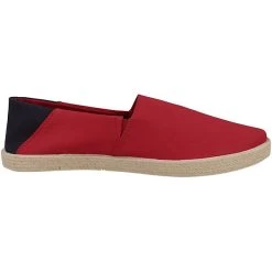 Tommy Hilfiger Easy Summer Slip On Slipper Herren Klassische Slipper - Rot -Ara-Shop 30034609 03