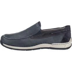 Josef Seibel Matthias 01 Komfort-Slipper - Blau 9 Josef Seibel Matthias 01 Komfort-Slipper - Blau -Ara-Shop 5078077 03