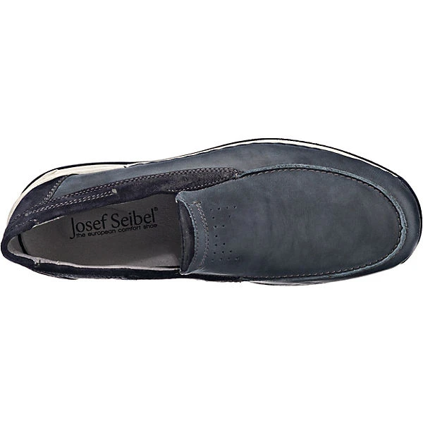 Josef Seibel Matthias 01 Komfort-Slipper - Blau 7 Josef Seibel Matthias 01 Komfort-Slipper - Blau – Bild 5