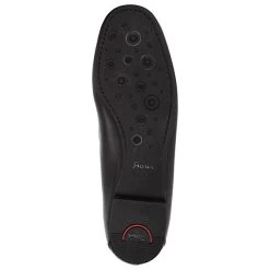 Sioux Mokassin Zalla Klassische Slipper - Schwarz -Ara-Shop 7260368 07