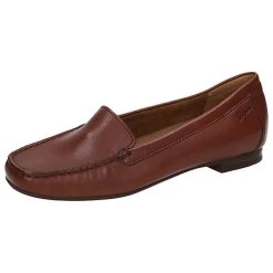 Sioux Mokassin Zalla Klassische Slipper - Braun