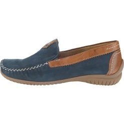 Alternative view of Gabor Klassische Slipper - Blau-kombi