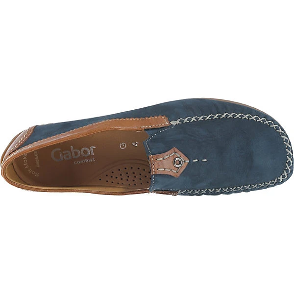 Gabor Klassische Slipper - Blau-kombi 7 Gabor Klassische Slipper - Blau-kombi – Bild 5