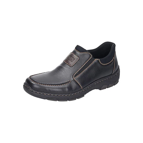 Rieker Slipper Klassische Slipper - Schwarz 3 Rieker Slipper Klassische Slipper - Schwarz