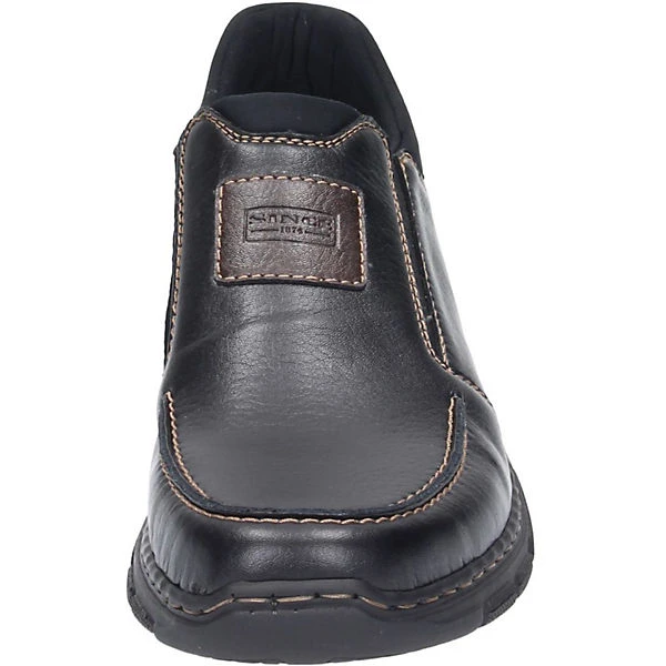 Rieker Slipper Klassische Slipper - Schwarz 5 Rieker Slipper Klassische Slipper - Schwarz – Bild 3