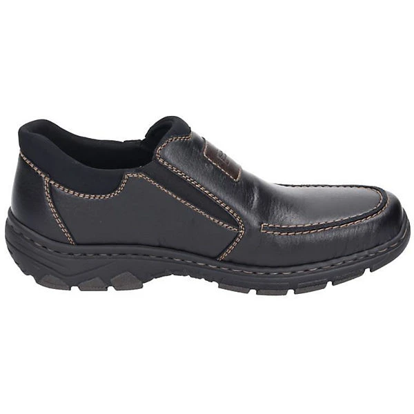 Rieker Slipper Klassische Slipper - Schwarz 6 Rieker Slipper Klassische Slipper - Schwarz – Bild 4