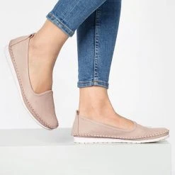 Alternative view of Andrea Conti Sportliche Slipper - Hellgrau